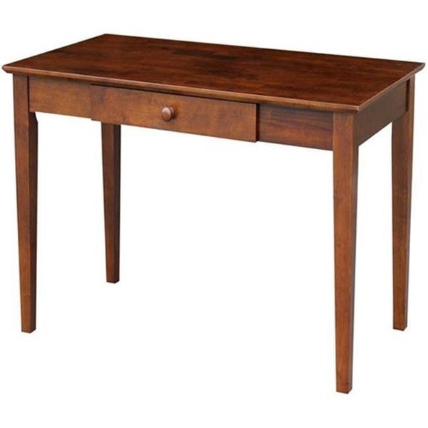 International Concepts InternationalConcepts OF581-49 Writing Table - Espresso OF581-49